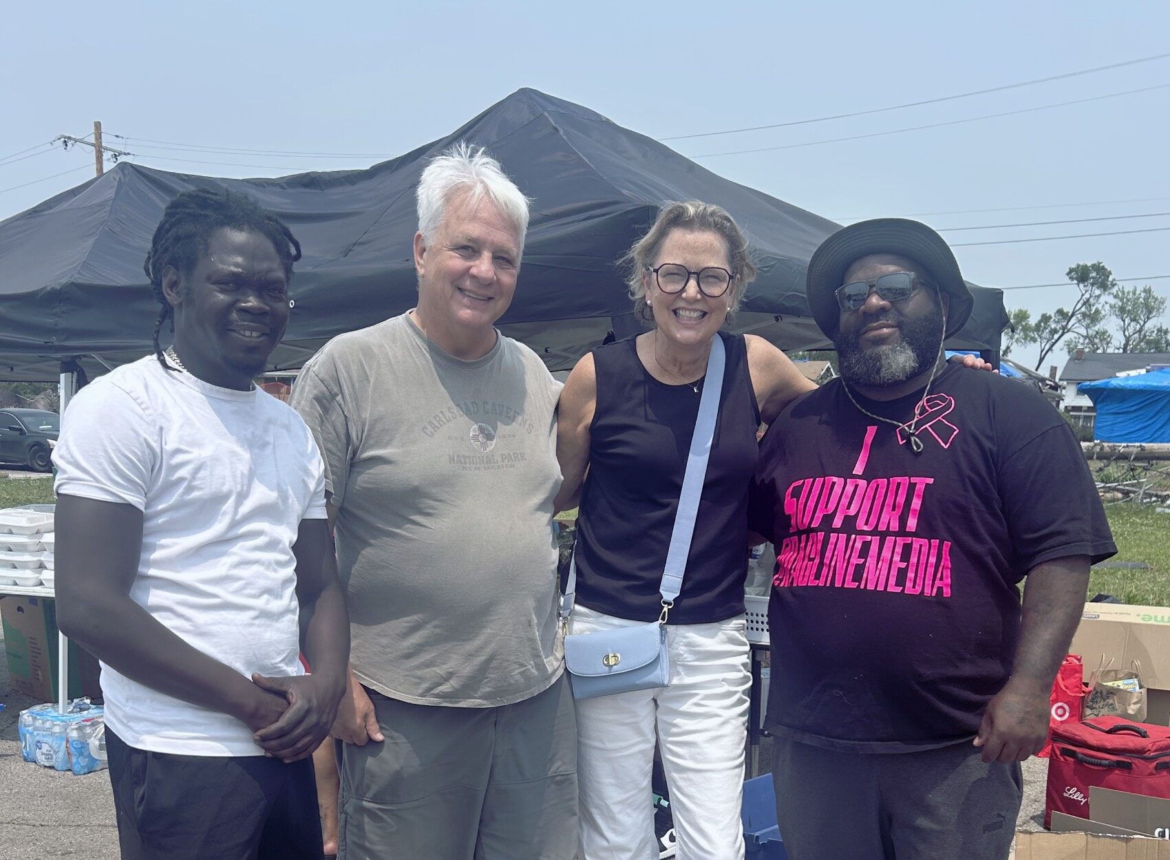 Serving the Disaster Victims: Our Work in North City, St Louis